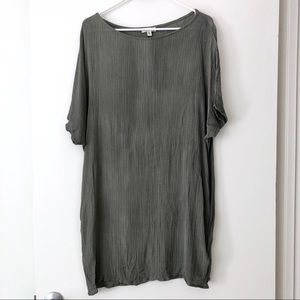 Urban Outfitters Silence + Noise Green Olive Dress